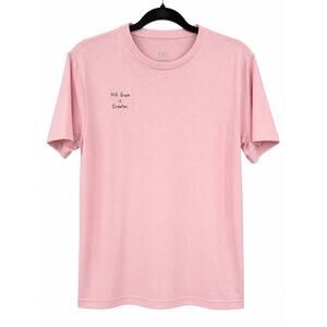 Custom Hand Embroidered George Pink Tee Womens S Christian Coquette Cottagecore